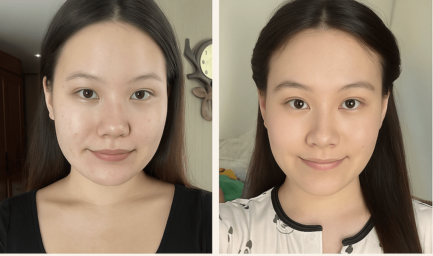  Before and after results of consistent use of Lionelle pink capsule cream. Glow-up moment using Lionelle pink capsule cream with face sculpting tool.