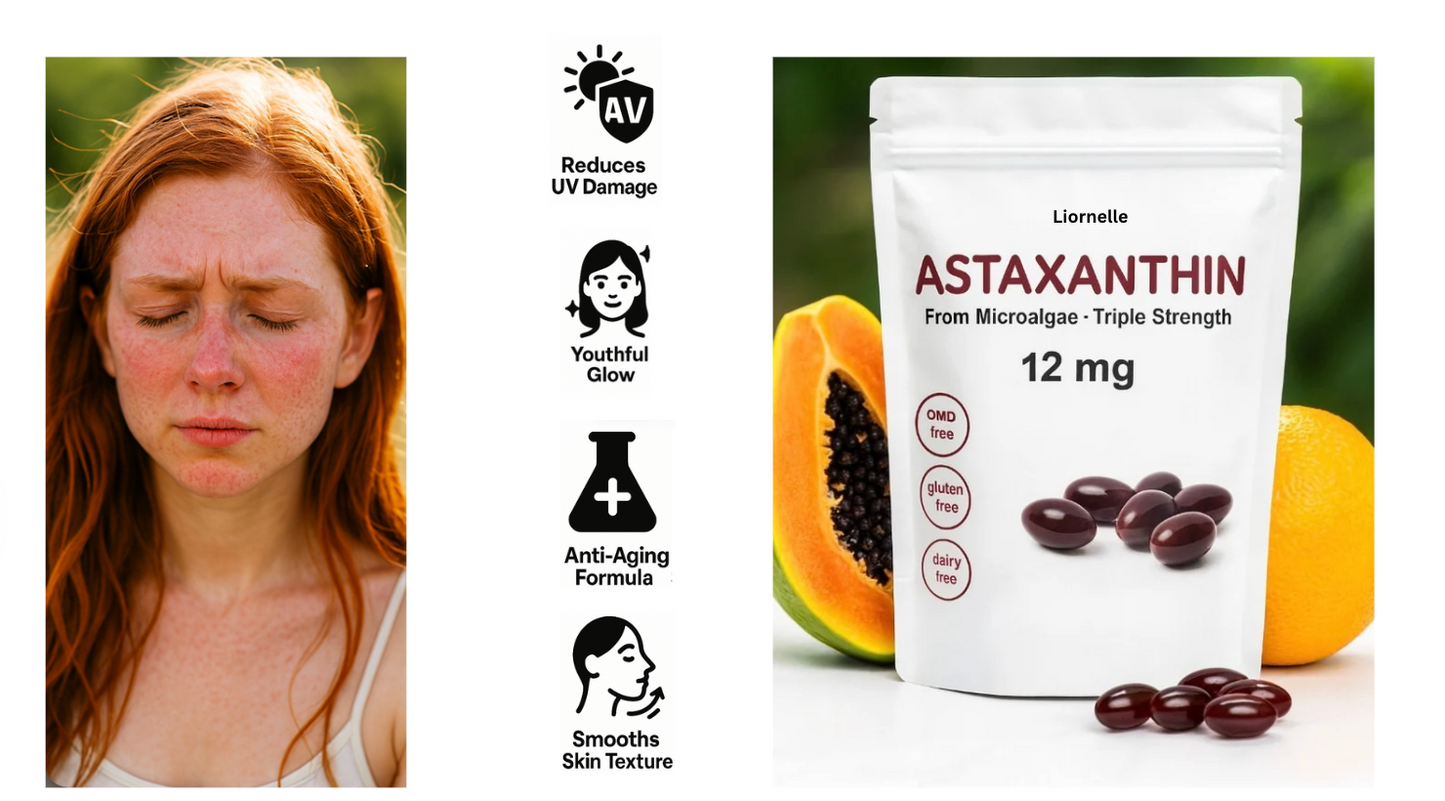 Liornelle Astaxanthin — 12 mg Triple Strength